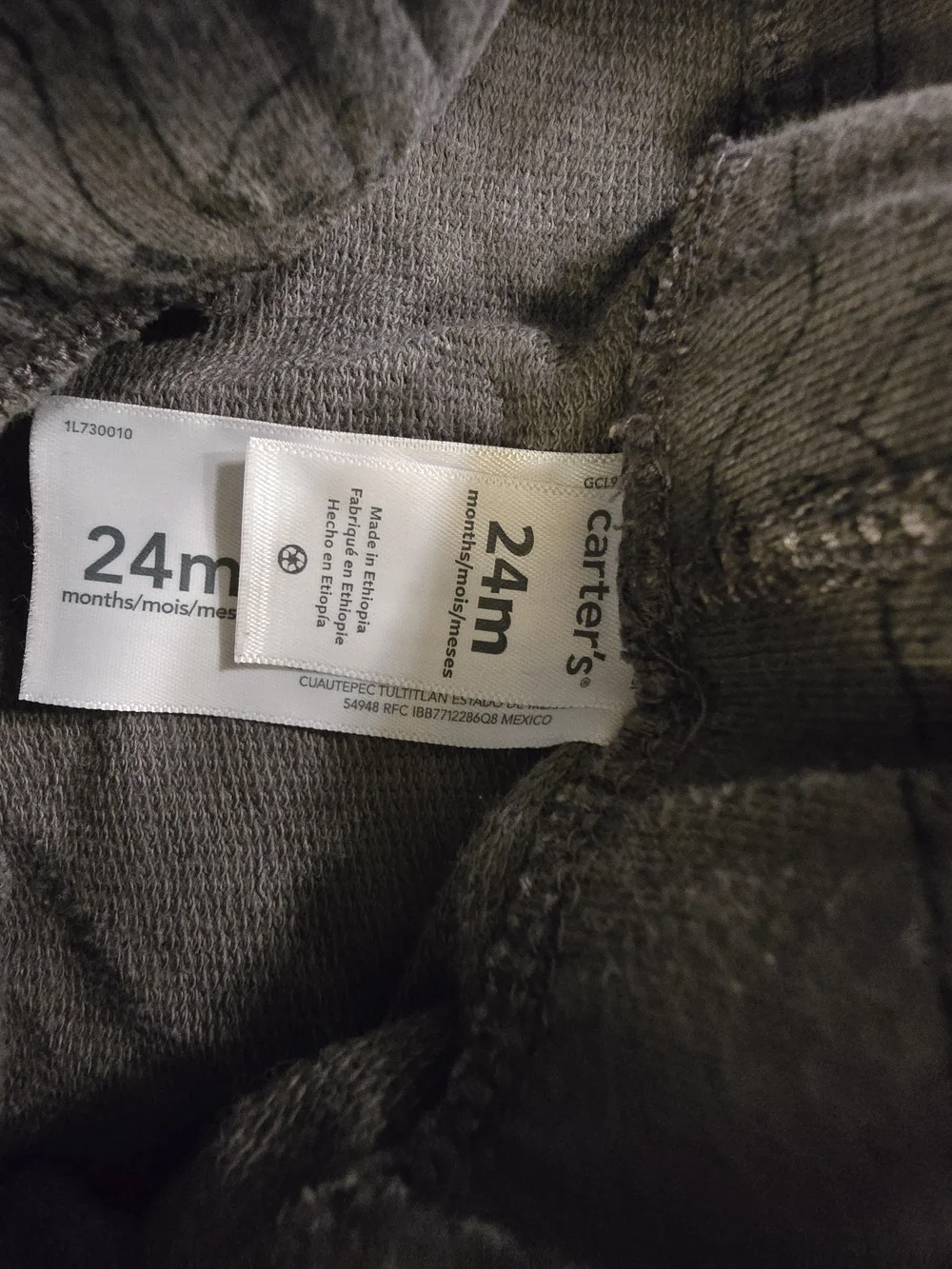 Toddler Boys Pants Lot Size 24 Months & 2T Carter's GAP Joggers Jeans 6 Pieces